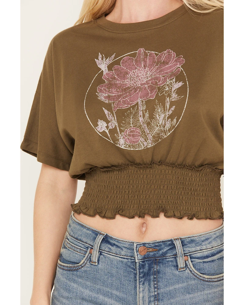 Cleo + Wolf Women's Boxy Short Sleeve Graphic Tee