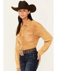 Kimes Ranch Women's Dixon Corduroy Long Sleeve Snap Western Shirt