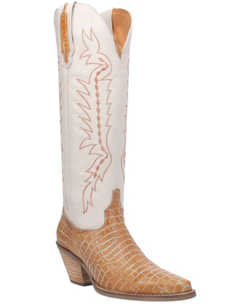 Dingo Women's High Lonesome Tall Western Boots - Round Toe