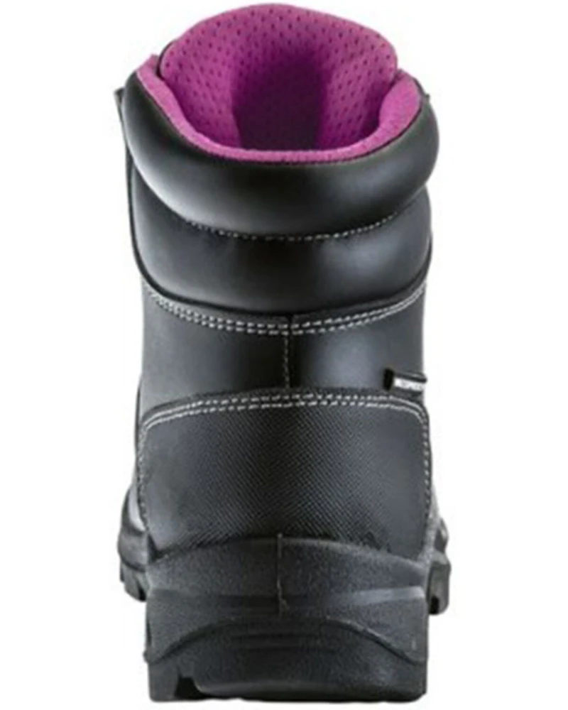 Avenger Women's Builder Mid Water Repellant Lace-Up Work Boots - Soft Toe