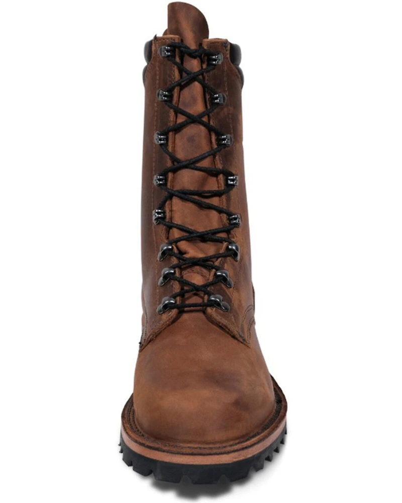 White's Boots Men's 8" Fire Hybrid Lace-Up Work - Round Toe