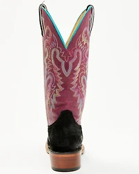 Justin Women's Breaking News Suede Western Boots - Square Toe