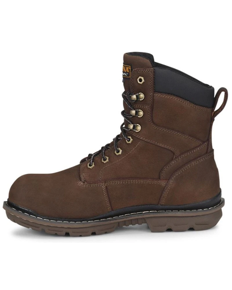 Carolina Men's 8" Dormite Insulated Waterproof Work Boots - Composite Toe