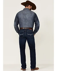 Kimes Ranch Men's Thomas Dark Wash Straight Bootcut Riding Jeans