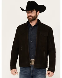 Scully Men's Suede Zip Jacket