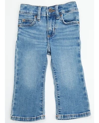 Wrangler Infant Girls' Medium Wash Bootcut Stretch Denim Jeans