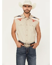 Cody James Men's Thunderbird Legends Cutoff Snap Western Shirt