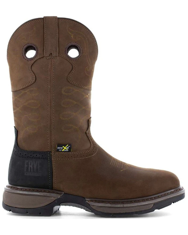 Frye Men's 10" Wellington Met Guard Work Boots - Steel Toe