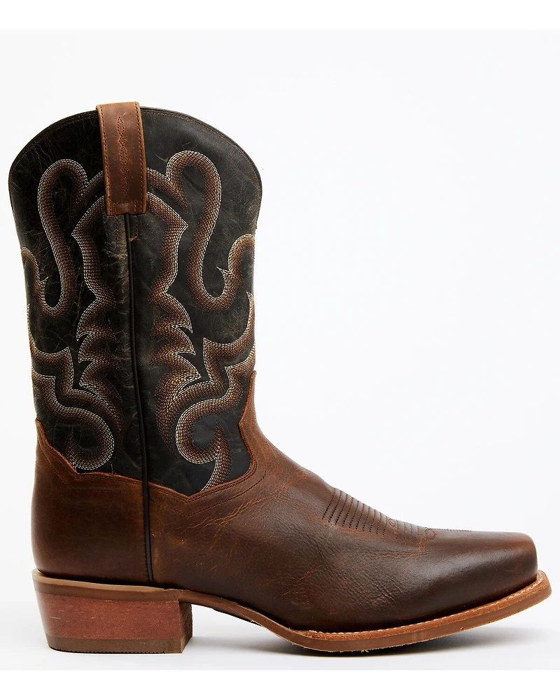Dan Post Men's Saddle Richland Western Boot - Square Toe
