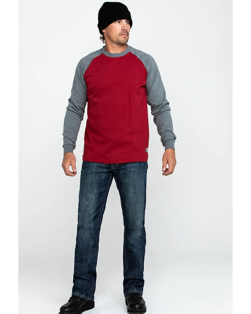 Wolverine Men's Brower Baseball Long Sleeve Work Shirt