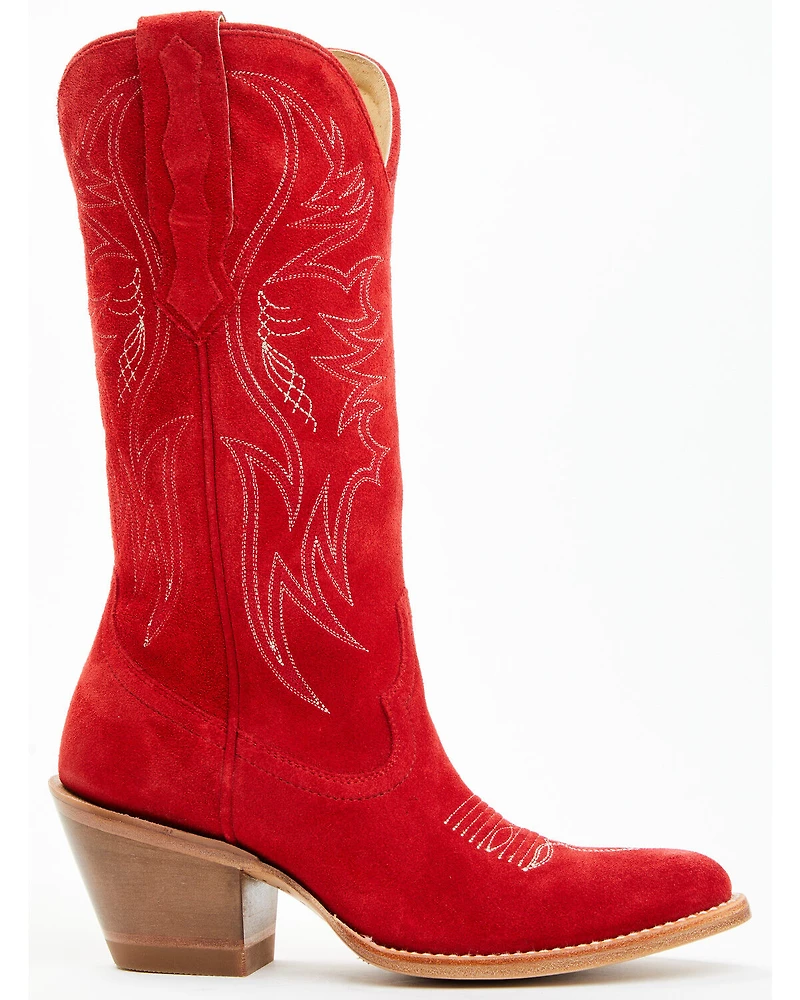 Idyllwind Women's Charmed Life Suede Western Boots - Round Toe