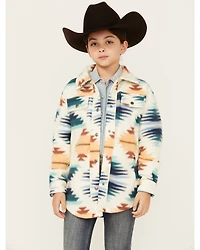 Fornia Girls' Southwestern Print Shacket