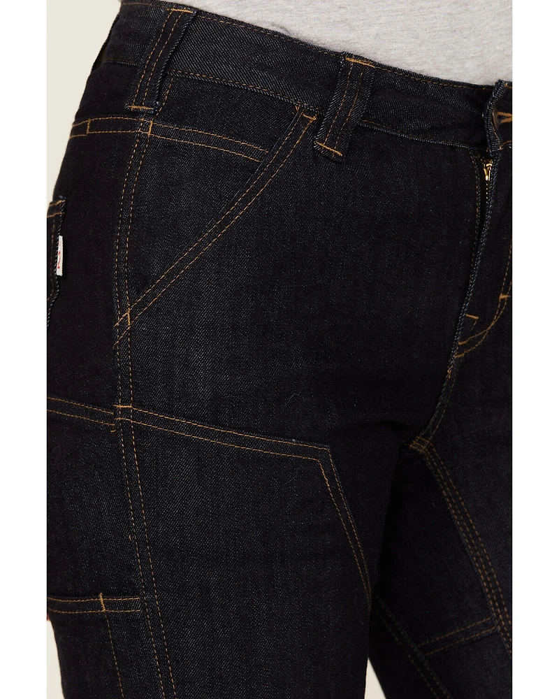 Dovetail Workwear Women's FR Mid Rise Britt Utility Canvas Pants