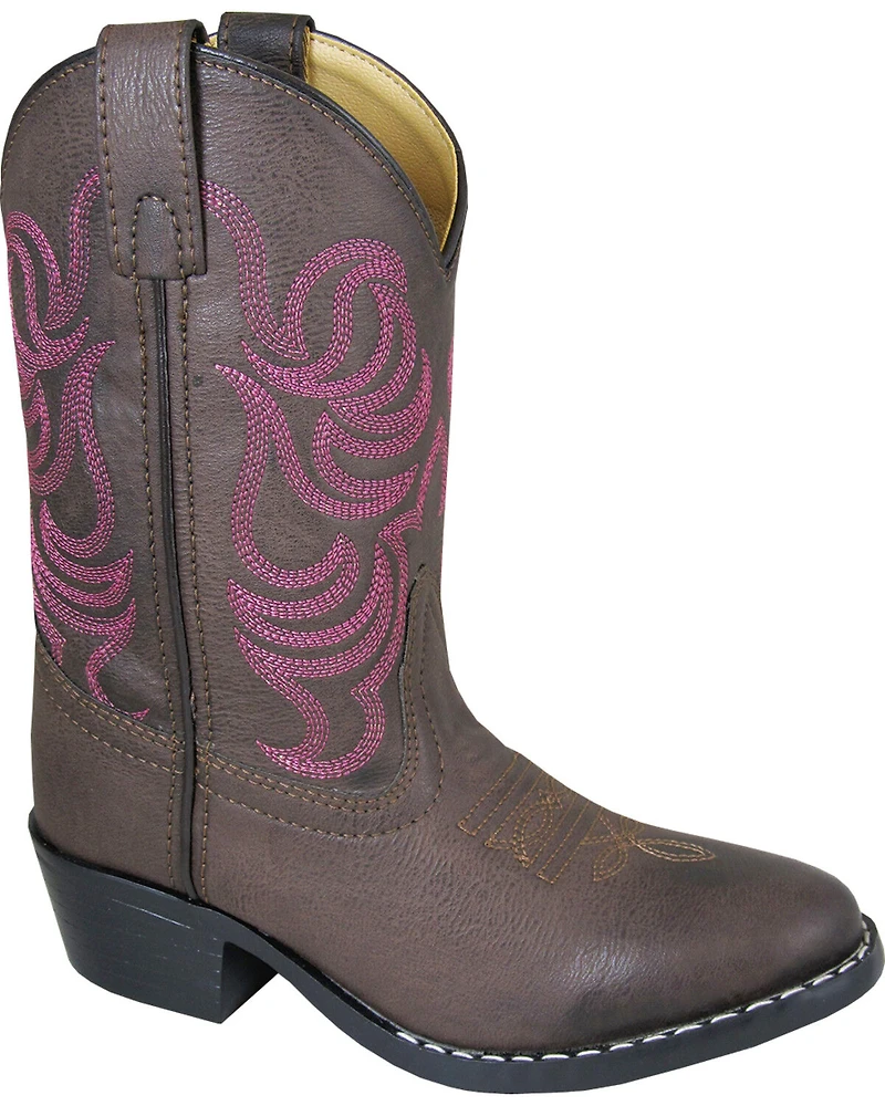 Smoky Mountain Youth Girls' Monterey Western Boots - Round Toe