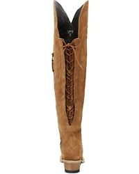 Lane Women's Lexington Suede Over The Corset Western Boots - Snip Toe