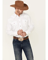 Roper Men's Amarillo Collection Solid Long Sleeve Western Shirt