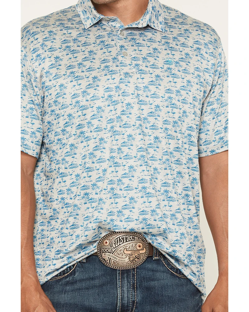 Ariat Men's Charger 2.0 Short Sleeve Button-Down Performance Polo