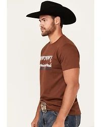 RANK 45® Men's Logo Southwestern Print Short Sleeve Graphic T-Shirt
