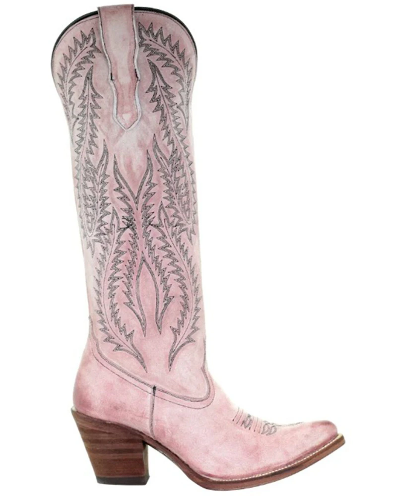 Corral Women's Embroidered Tall Western Boots - Round Toe