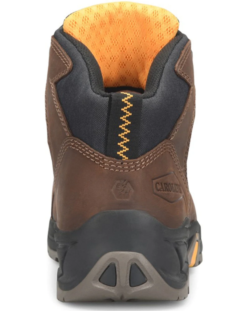 Carolina Men's Builder Waterproof Steel Lace-Up Hiking Boots - Soft Toe
