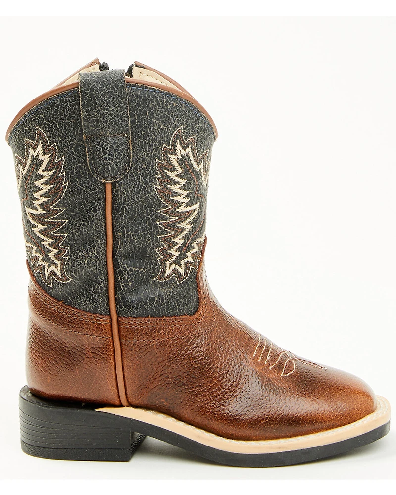 Cody James Little Boys' Ryder Western Boots - Broad Square Toe