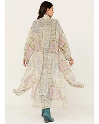 Shyanne Women's Printed Woven Kimono