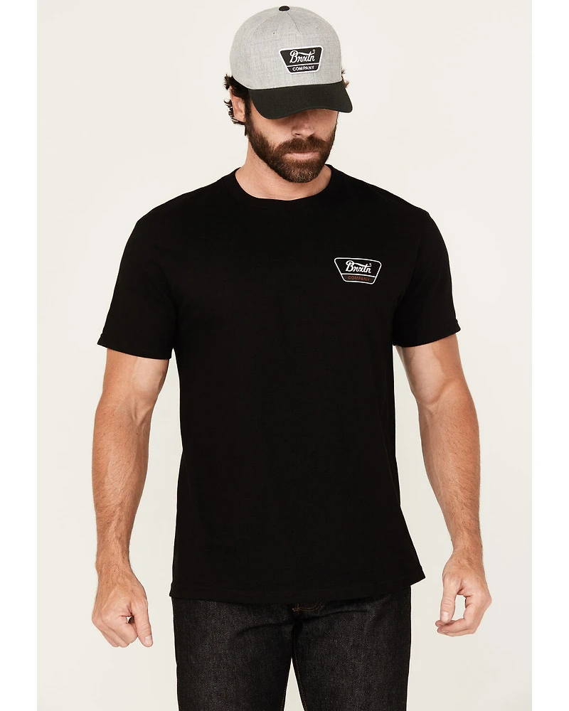 Brixton Men's Linwood Logo Short Sleeve Graphic T-Shirt
