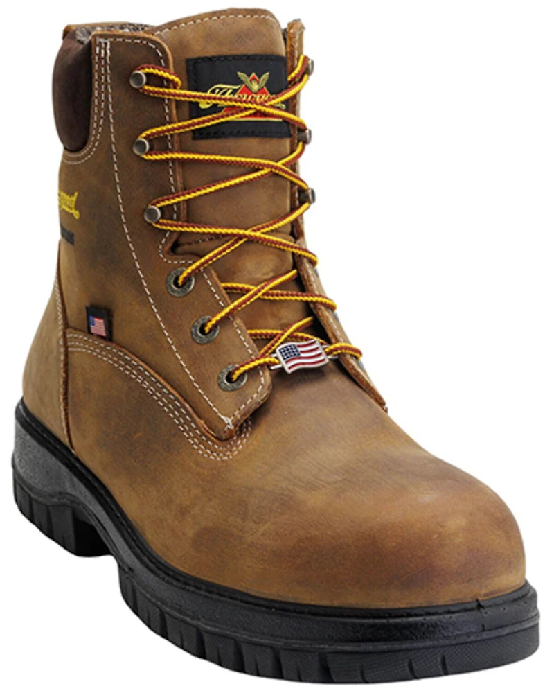 Thorogood Men's 6" Genesis Waterproof USA Work Boots - Nano Toe