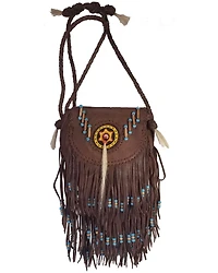 Kobler Leather Women's Dark Rossette Crossbody Bag