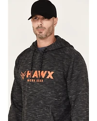 Hawx Men's Graphic Slub Pullover Hooded Work Sweatshirt