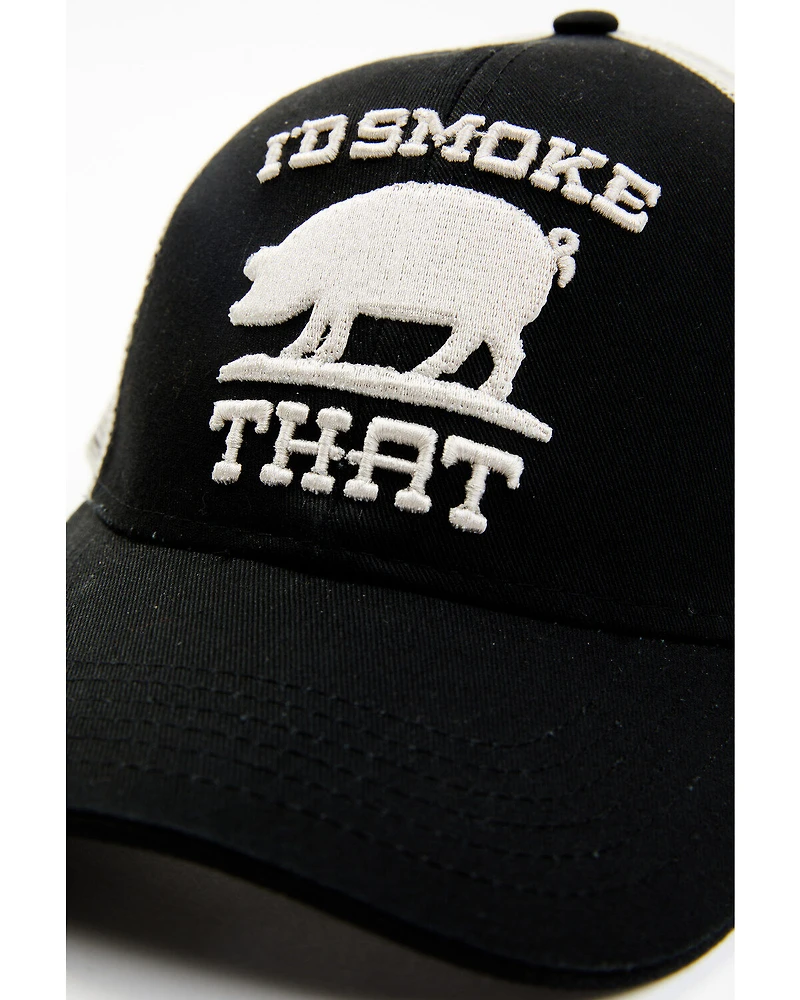 Cody James Men's I'd Smoke That Pig Ball Cap