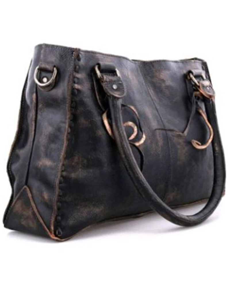 Bed Stu Women's Rockababy Tie Dye Leather Satchel Bag
