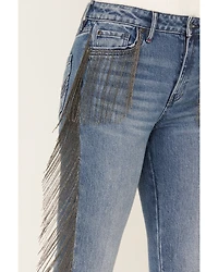Idyllwind Women's Carlyle Place High Risin' Fringe Bootcut Jeans