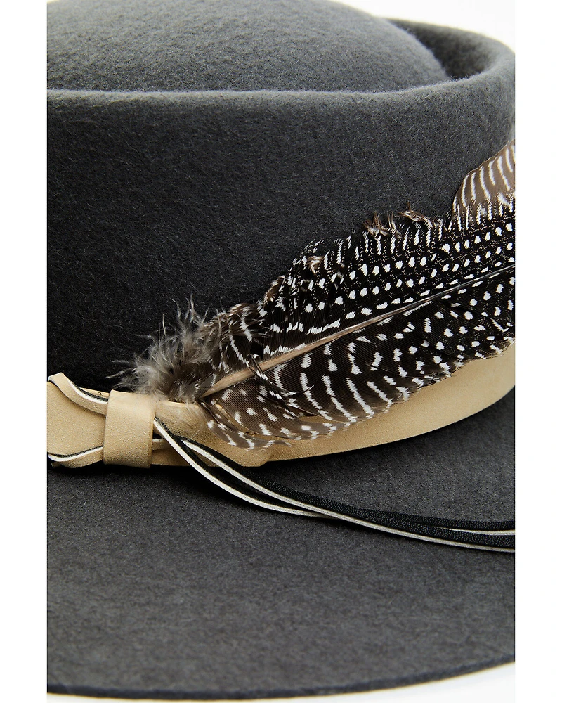 Shyanne Women's Telescope Felt Western Fashion Hat