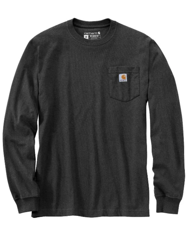 Carhartt Men's Relaxed Fit Heavyweight Long Sleeve Graphic Work T-Shirt