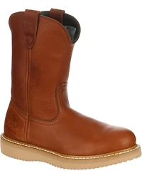 Georgia Boot Men's Wellington Barracuda Work Boots - Steel Toe