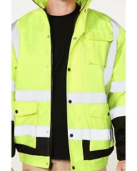 Hawx Men's High-Visibility Bomber Work Jacket - Tall