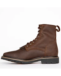 Cody James Men's Mustang Lace-Up Kiltie Work Boots - Soft Toe