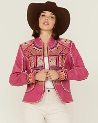 Double D Ranch Women's Festival of Colors Southwestern Geo Jacket