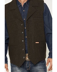 Powder River Outfitters Men's Wool Button-Down Vest