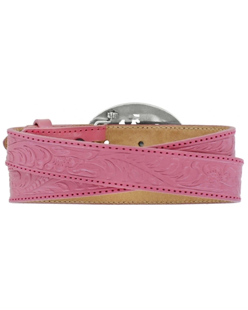 Justin Girls' Pink Lil Beauty Belt