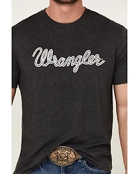 Wrangler Men's Rope Logo Short Sleeve Graphic Print T-Shirt