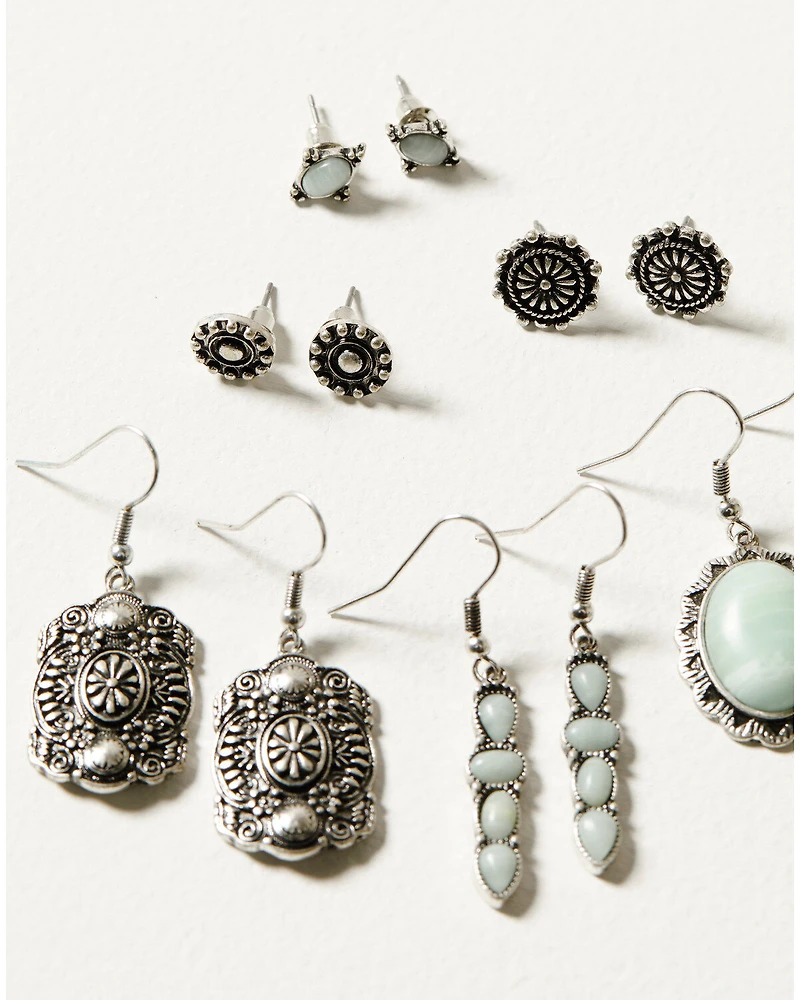 Shyanne Women's Luna Bella Earring Set - 6 Piece