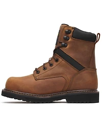 Thorogood Men's Jobsite Series 8" Crazy Horse Waterproof Insulated Work Boots - Composite Toe