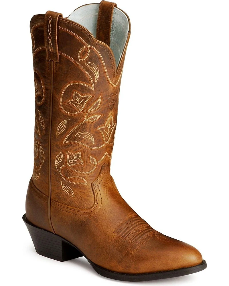 Ariat Women's Heritage Western Performance Boots - Round Toe