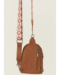 Wrangler x Boot Barn Women's Southwestern Print Sling Crossbody Bag