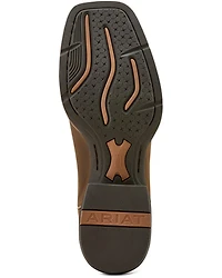 Ariat Men's Sport Freedom Distressed Western Boots - Broad Square Toe