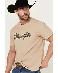 Wrangler Men's Rope Logo Short Sleeve Graphic Print T-Shirt