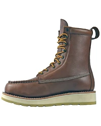 Die Hard Men's Malibu 8" Lace-Up Work Boots - Moc Toe