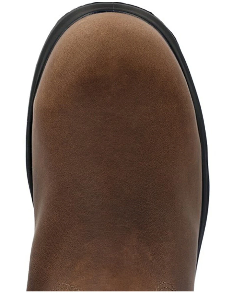 Georgia Men's Flxpoint Ultra Waterproof Wellington Pull On Work Boot - Composite Toe